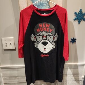 EUC Rocksmith RS-1 New Monkey Men's Sz XL 3/4 Sleeve Jersey